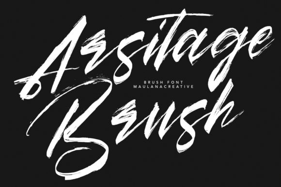 Arsitage Brush: A Script Font for Modern Branding