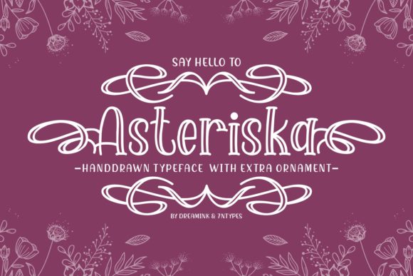Asteriska Script Font Review