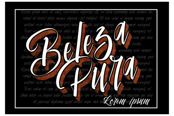 Beleza Pura Font for Web Design and Brand Identity