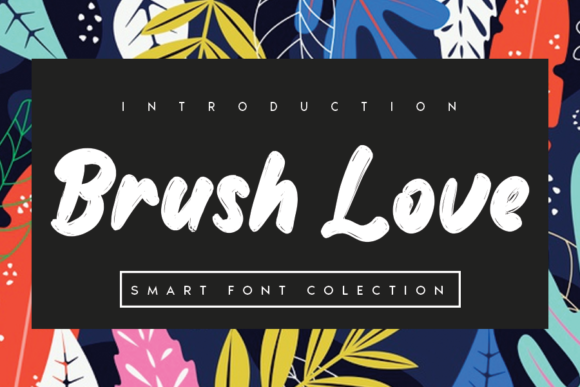 Brush Love: A Bold and Sophisticated Font for Handmade Creations