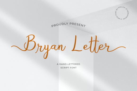 Bryan Letter: A Handwritten Font for Modern Web Design
