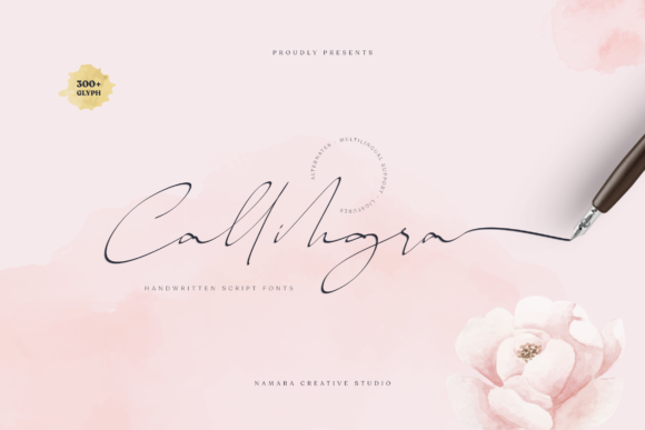 Callihgra: A Handwritten Font for Thoughtful Editorial Design