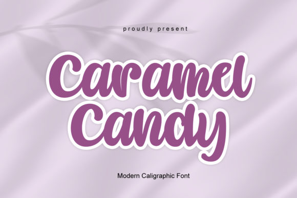 Caramel Candy Font for Eye-Catching Designs
