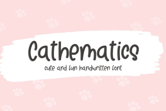 Cathematics Font for Creative Campaigns