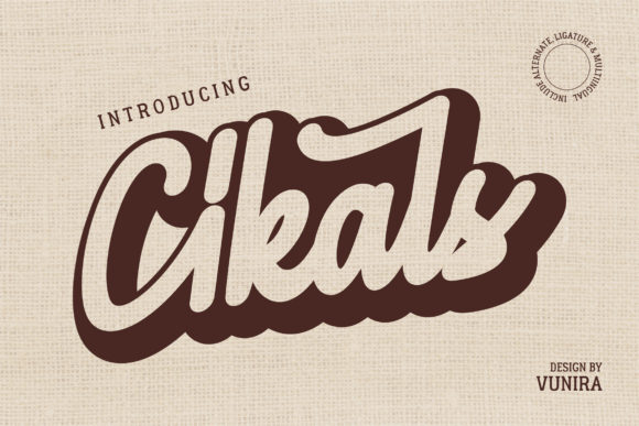 Cikals: A Timeless Handwritten Font for Creative Projects