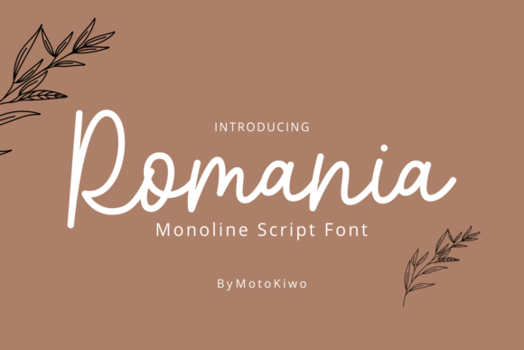 Discover the Charm of Romania Font in Editorial Design