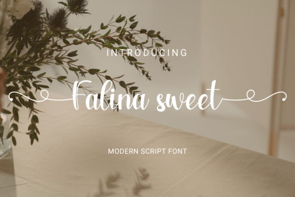 Falina Sweet: A Handwritten Font for Timeless Editorial Design