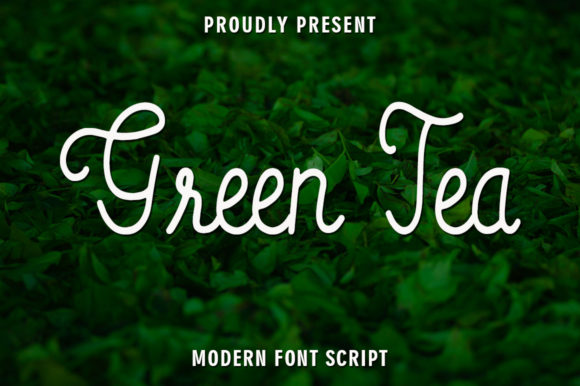 Green Tea Font for Branding Projects