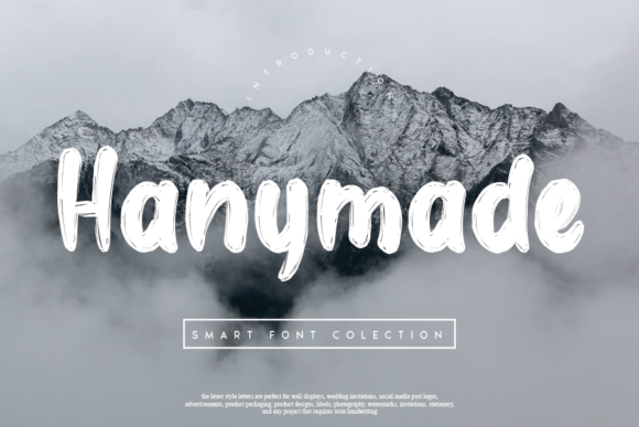 Hanymade: A Handwritten Font That Elevates Branding