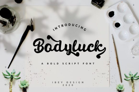 How Bodyluck Elevates Branding with Timeless Script Style