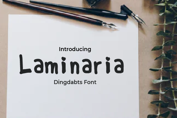 Laminaria Font for Digital Marketing and Branding