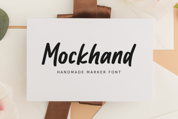 Mockhand: A Script Font for Modern Branding