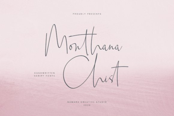 Monthana Chist: A Font That Elevates Handmade Creations