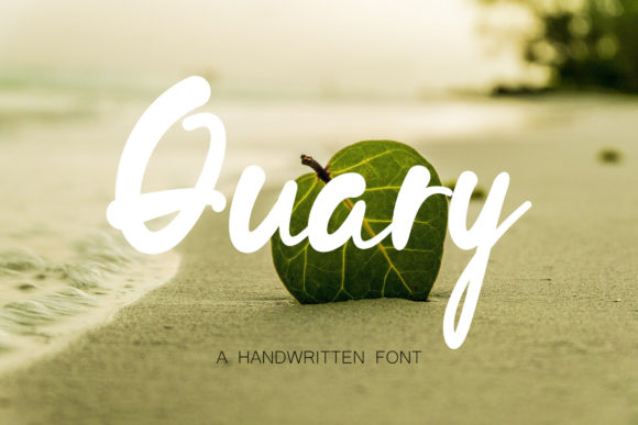 Quary: A Script Font for Modern Branding and Design
