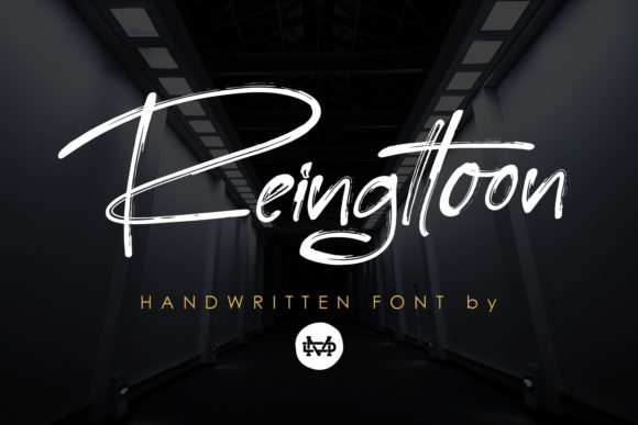 Reingttoon: A Script Font for Modern Branding