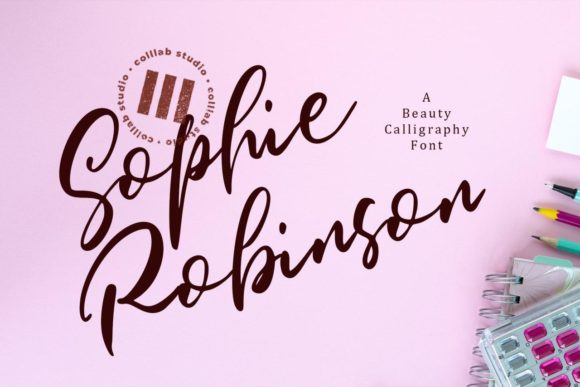 Sophie Robinson: A Script Font That Elevates Campaigns