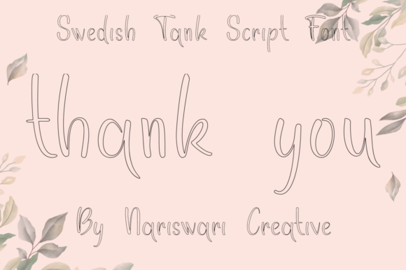 Swedish Tank: A Handwritten Font That Elevates Your Web Design