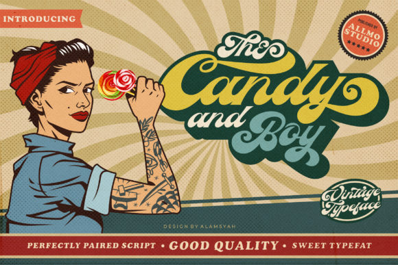 The Candy and Boy Font for Digital Marketing