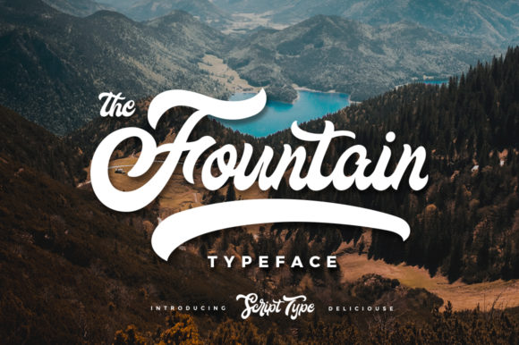 The Fountain: A Timeless Handwritten Typeface for Editorial Design