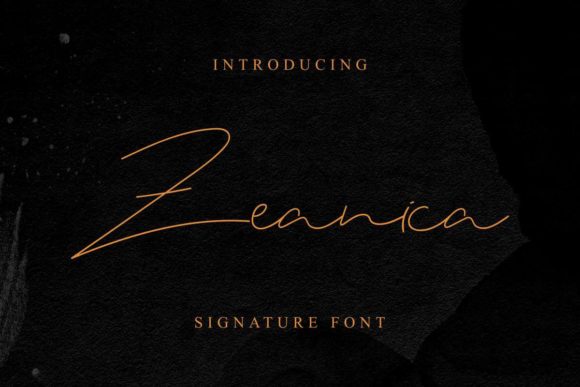 Zeanica: A Handwritten Font for Thoughtful Editorial Design